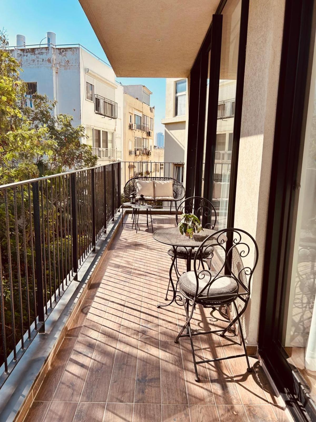 Tel-Aviv Center, Near The Beach, Terrace, 2 People Tel Aviv Exterior foto